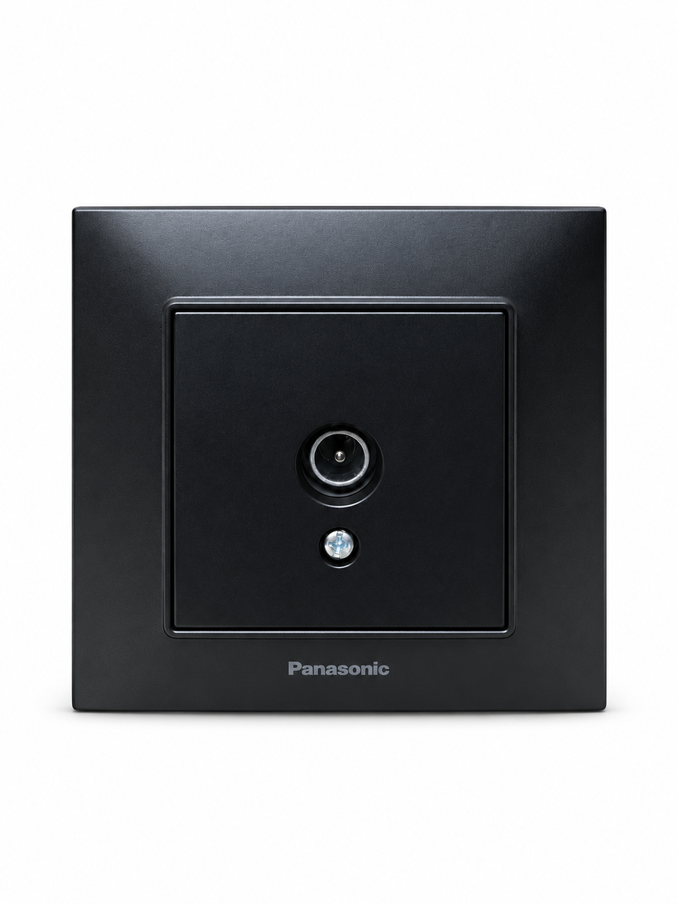 Розетка ТВ конечная Panasonic Arkedia Slim Черный
