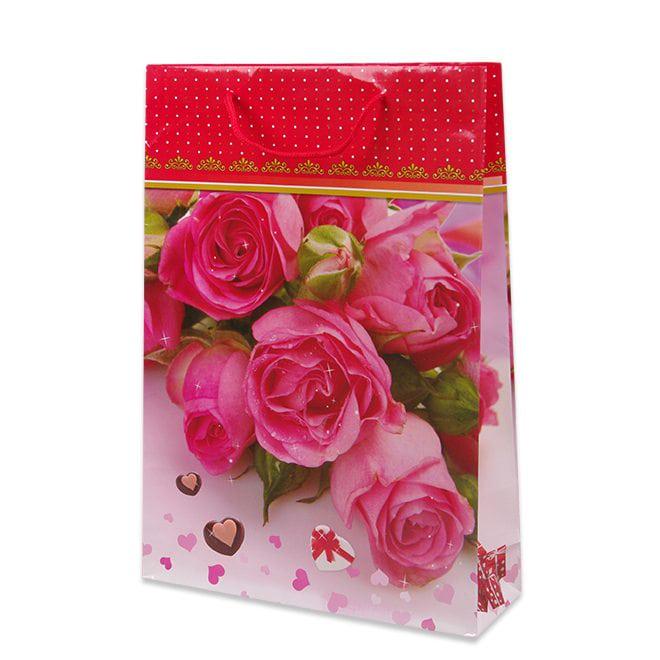 Пакет подарочный Flora микс 32х10х45 см 12 шт. (9421) - фото 5 Пакет подарочный Flora микс 32х10х45 см 12 шт. (9421) - фото 5