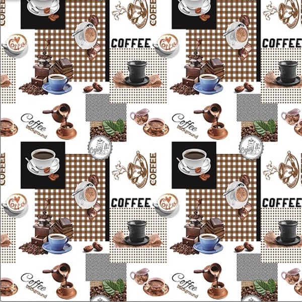 Клеенка ПВХ Stenson France в рулоне силикон 1,40х30 м (MA-2882)