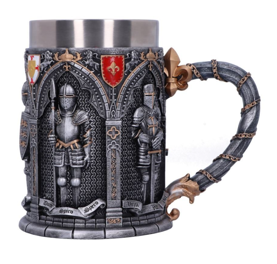 Кружка рыцарская Nemesis Now ручная роспись 15,3 см (B5167R0) Кружка рыцарская Nemesis Now ручная роспись 15,3 см (B5167R0)