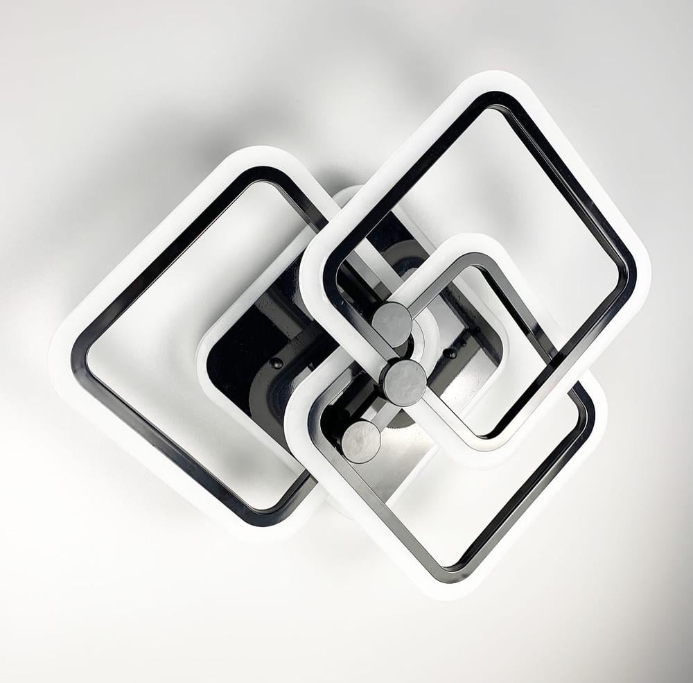 Люстра потолочная LED на 3 рожка Черный (A 2503/3S BK)