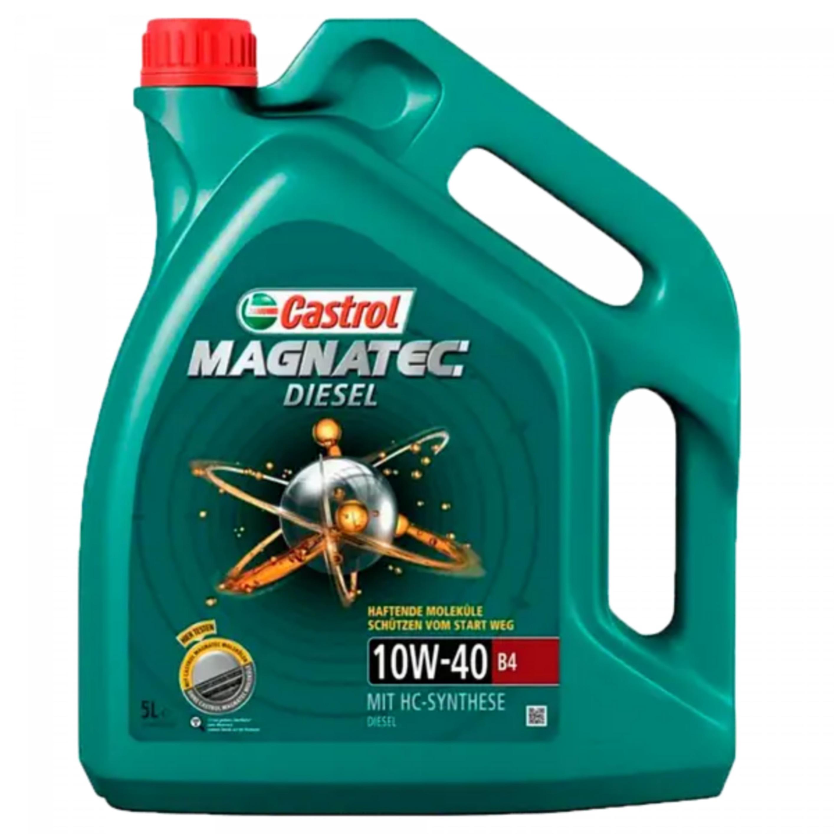 Масло моторное Castrol Magnatec Diesel 10W-40 B4 5 л (15CA2C) - фото 1