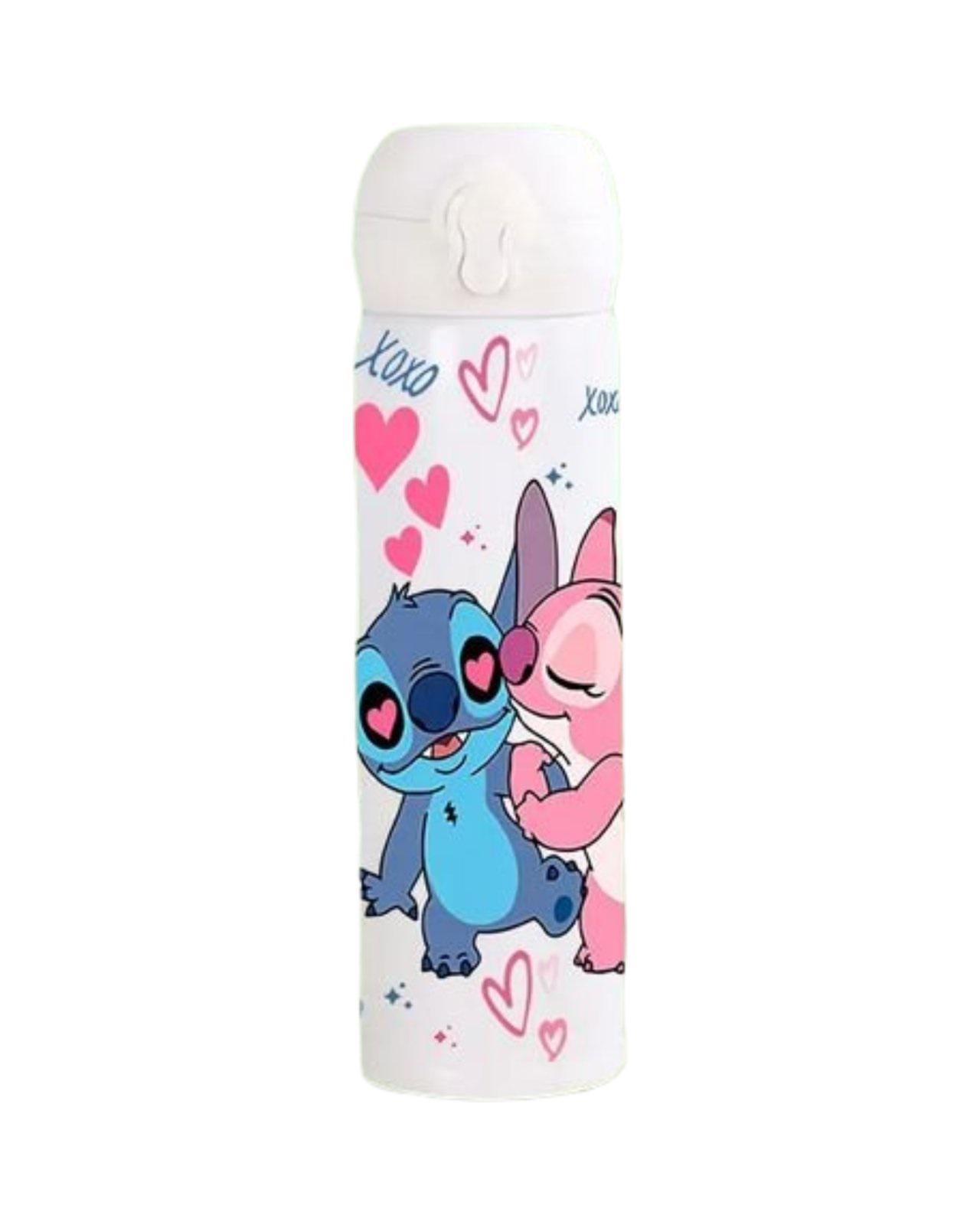 Термос детский из нержавейки с принтом Стич 420 мл Белый (HH-652)