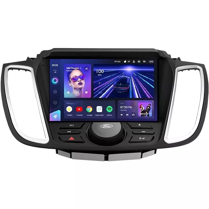 Автомагнитола штатная Teyes для Ford Kuga/Escape 3 2012-2019 Android CC3 6/128 Гб Wi-Fi вариант B (1413998832)