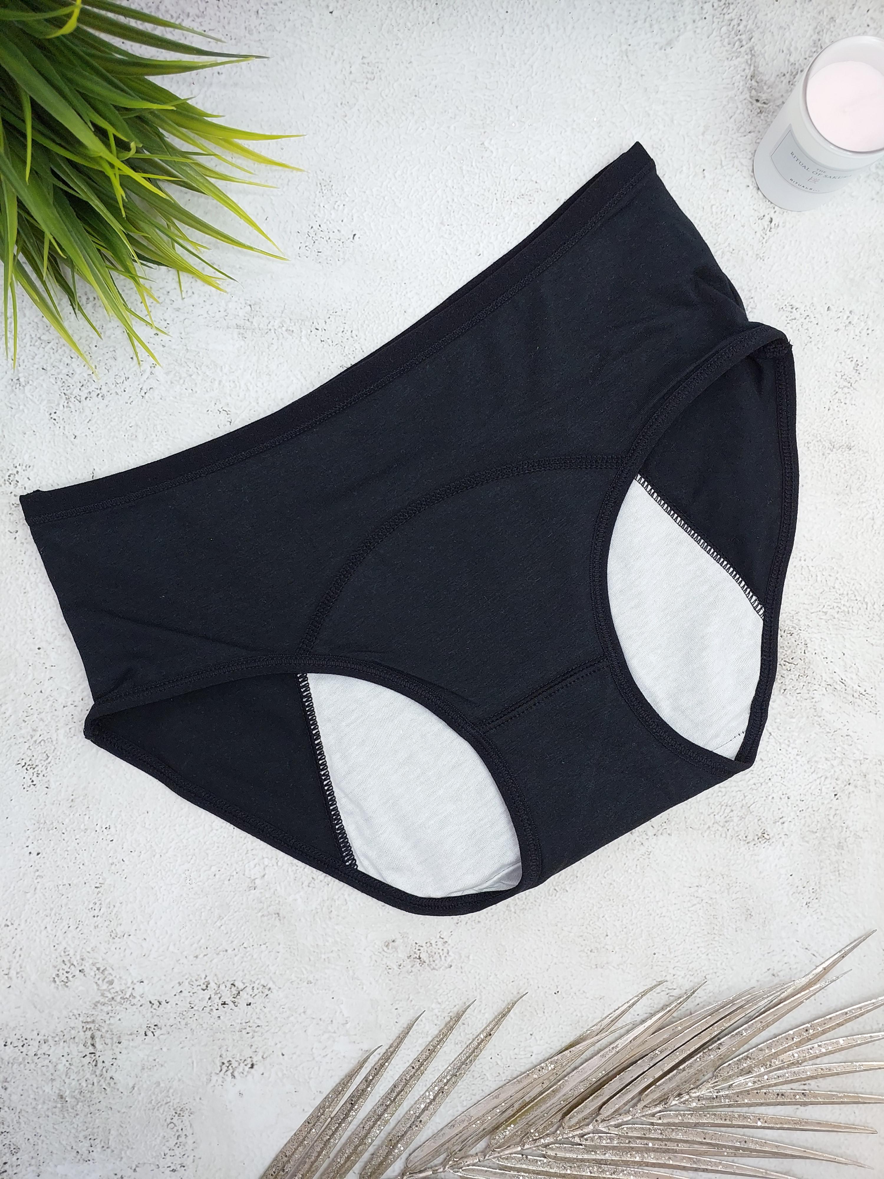 Трусики менструальные М Черный (005-15)