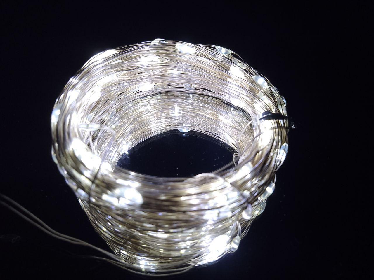 Гирлянда от USB светодиодные капли 20 м 200 LED 8 режимов с пультом Белый - фото 2 Гирлянда от USB светодиодные капли 20 м 200 LED 8 режимов с пультом Белый - фото 2