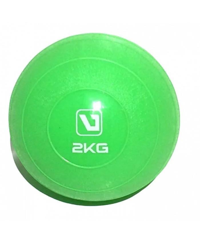 Медбол LiveUp soft weight ball 2 кг Зеленый (LS3003-2)