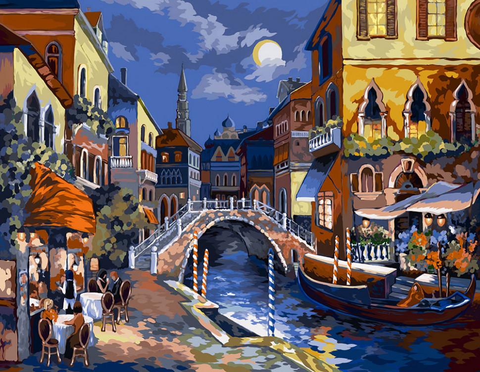 Картина по номерам Danko Toys Венция 02U 40x50 см (skl-DkT02U) Картина по номерам Danko Toys Венция 02U 40x50 см (skl-DkT02U)