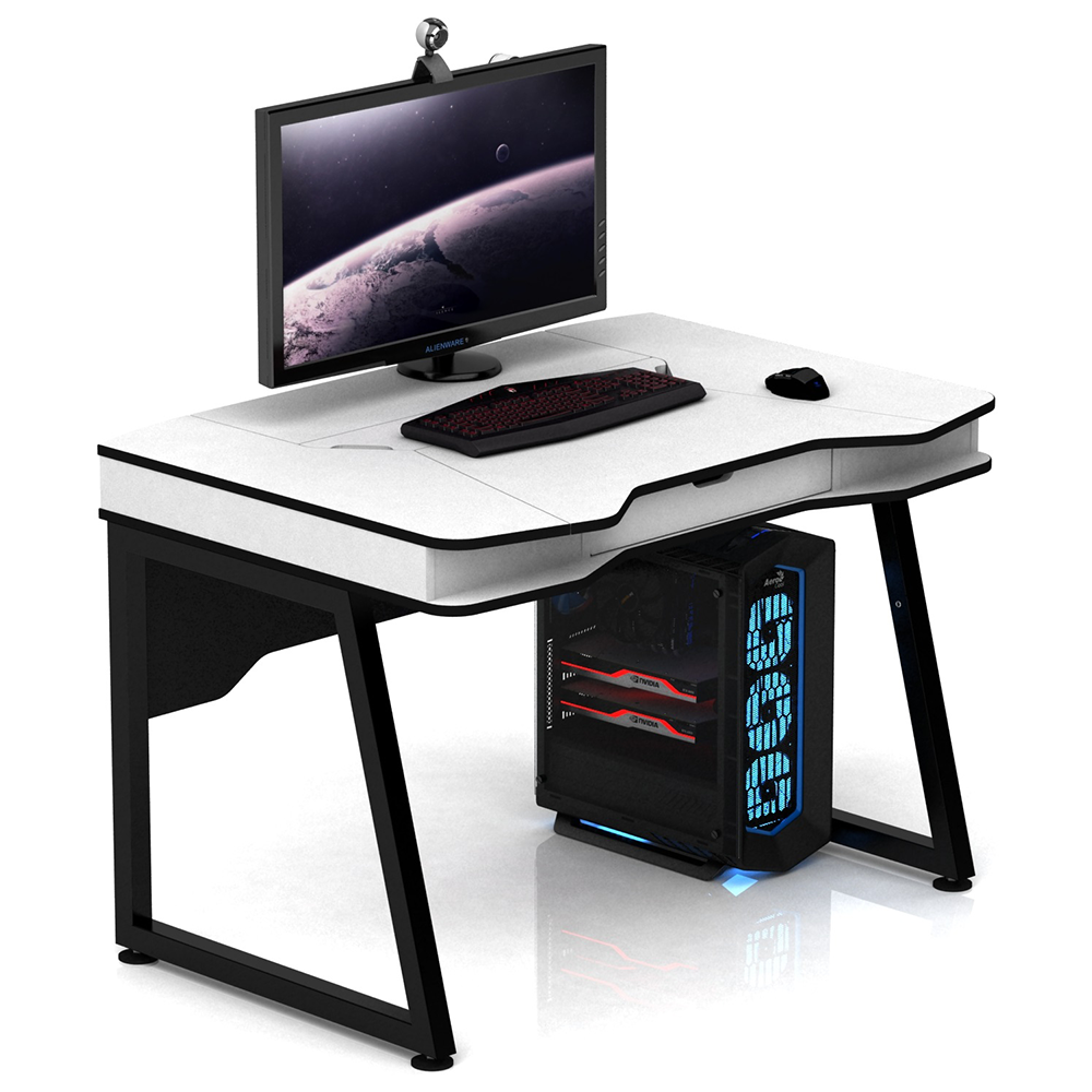 Стіл геймерський XGamer UNO Білий (2581636664) Стіл геймерський XGamer UNO Білий (2581636664)