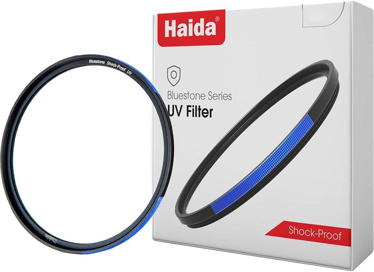 Светофильтр защитный ударопрочный Haida Bluestone Shock-Proof UV Filter 58 мм