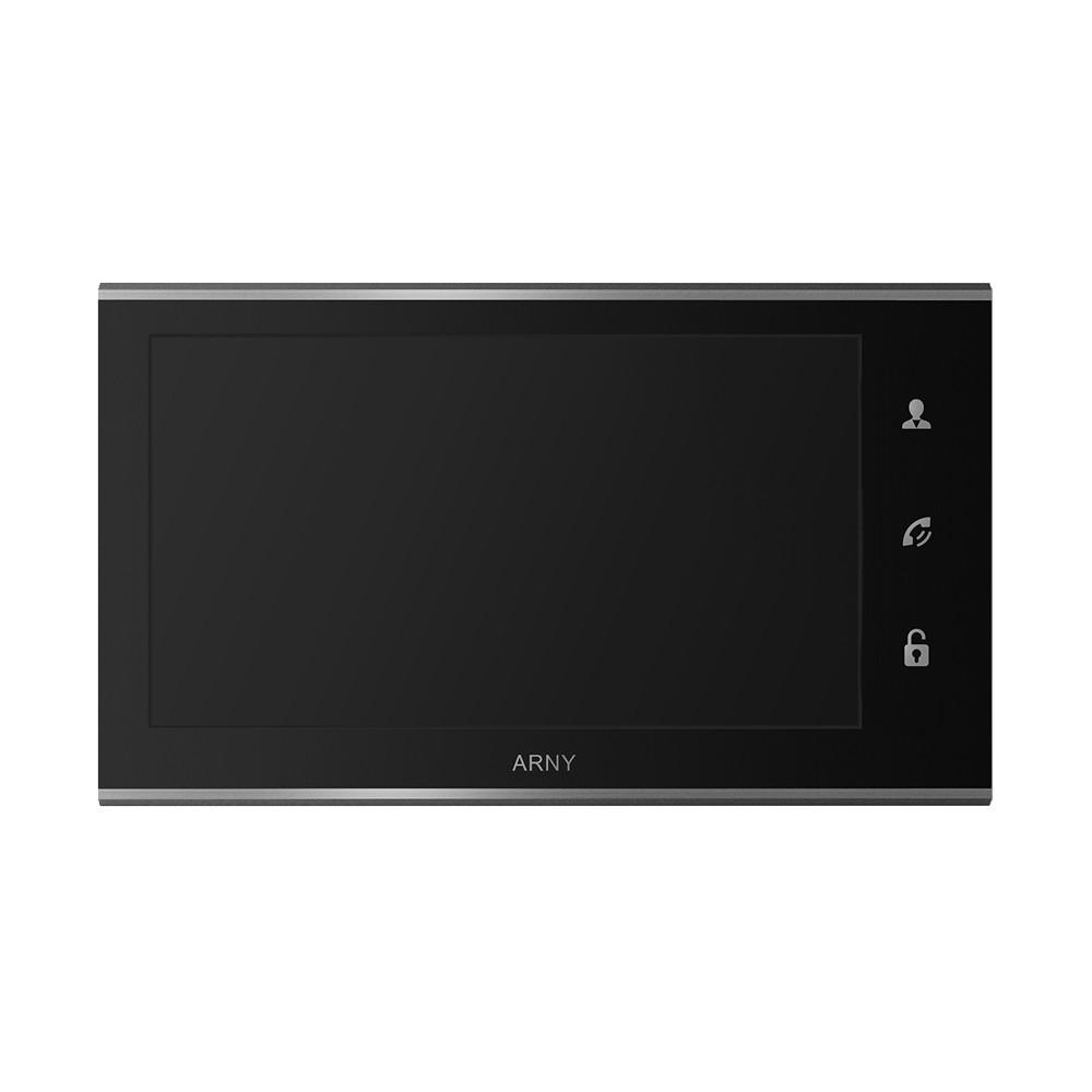 Відеодомофон 7" ARNY AVD-730 2Mpx IPS з детектором руху і записом відео Black (268937) - фото 3