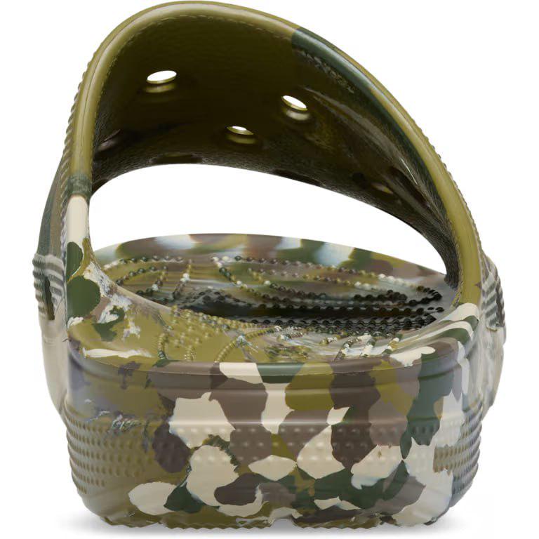 Шльопанці Crocs Classic Marbled Icon Slide M13 р. 48/49 31 см Camouflage (211832) - фото 6