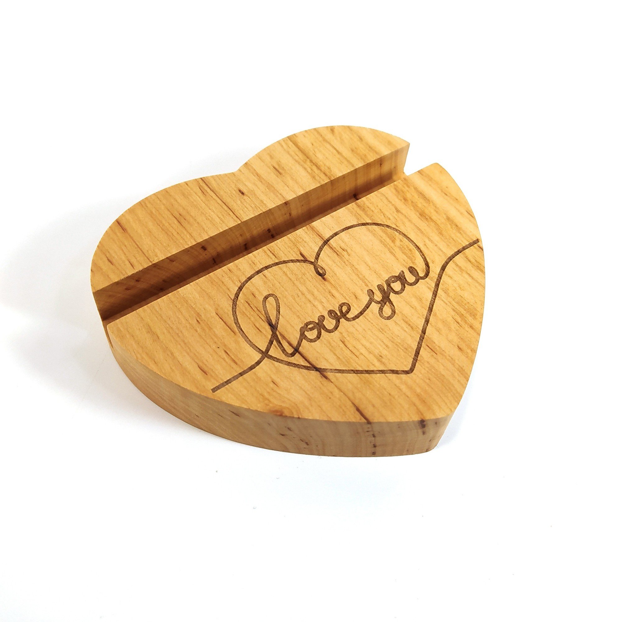 Подставка для телефона Майстерня містера Томаса Love you 10х12 см (28845789)