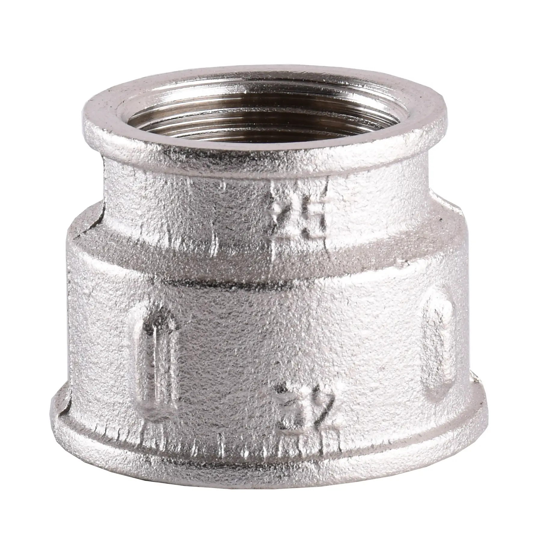 Муфта редукційна нікельована 1 1/4″ВР х 1″ВР А0393А(нк) VA ливарна (GSR-000025090)