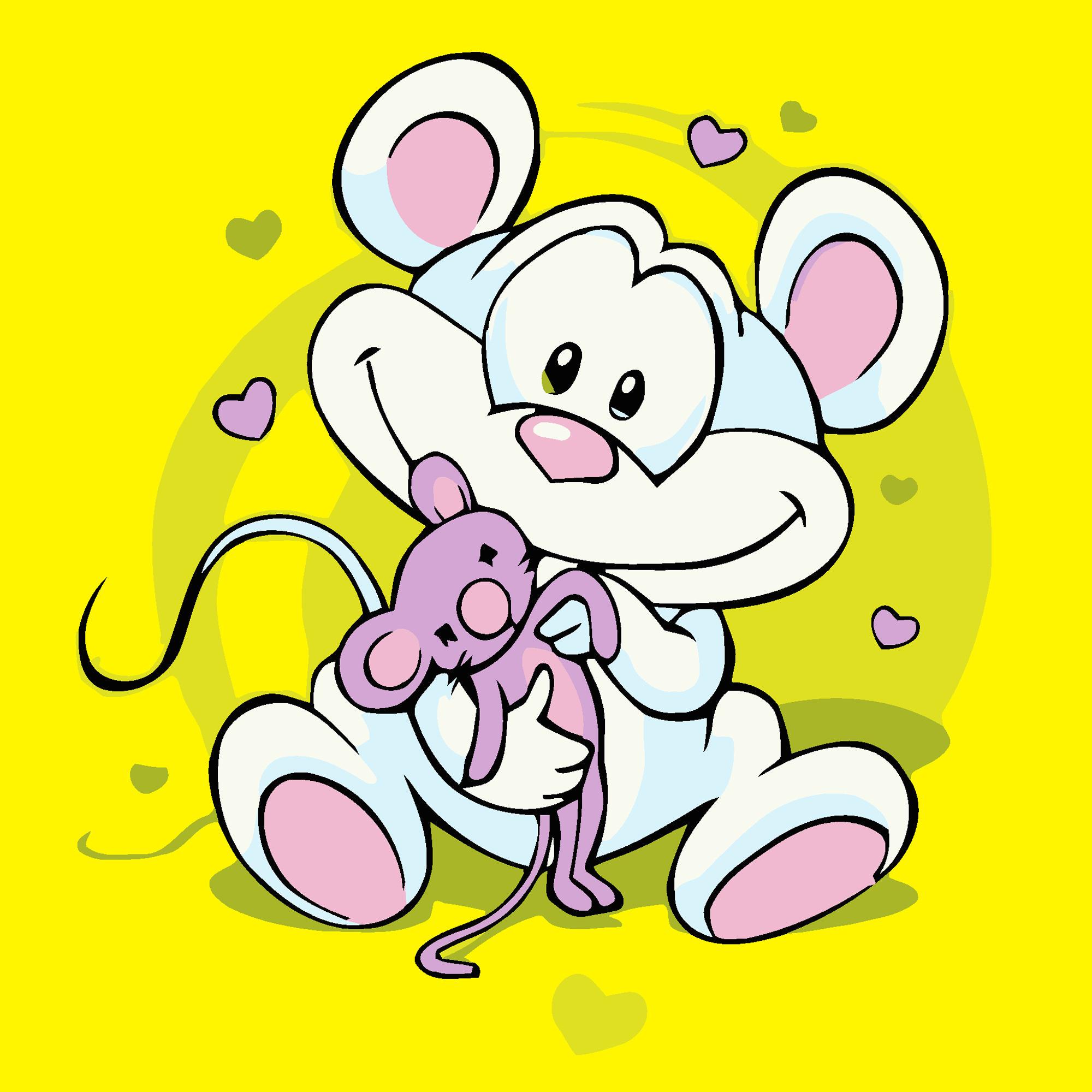 Картина за номерами Strateg Смішні звірята 20x20 см (Str-HH7041)