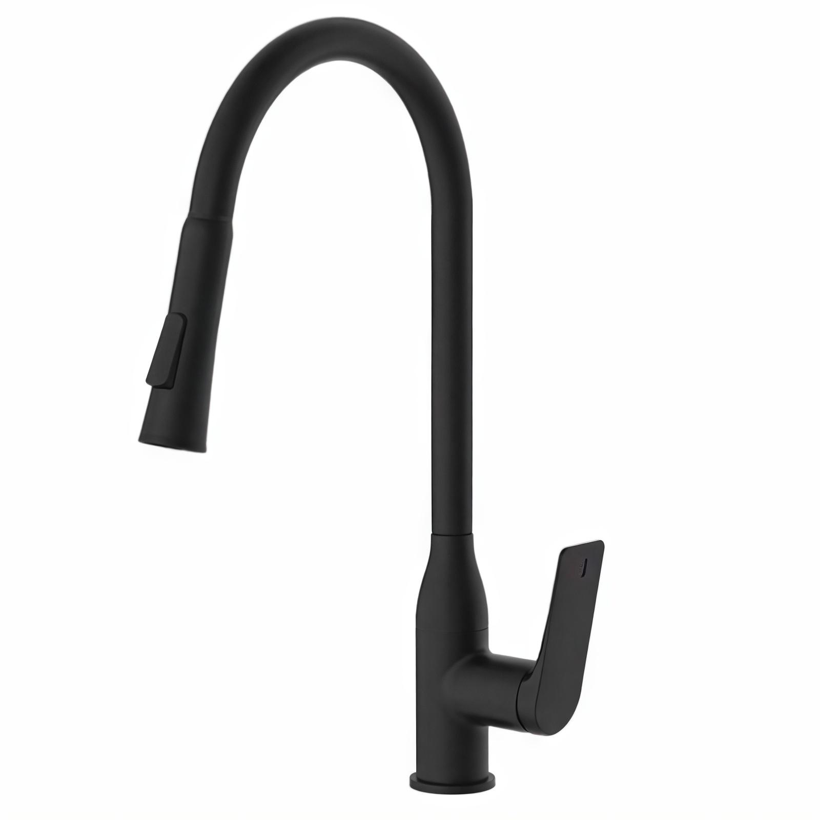 Смеситель для кухни MIXXUS Premium DERBY 014 NUT Black (MI6605)