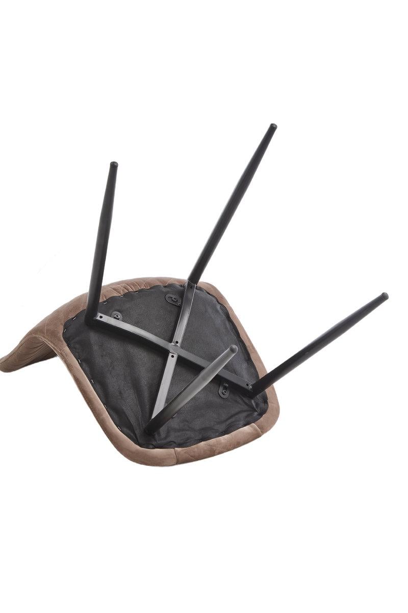 Кухонний стілець Мікс Меблі ЯРІС велюр Бежевий (27897730) - фото 6 Кухонний стілець Мікс Меблі ЯРІС велюр Бежевий (27897730) - фото 6