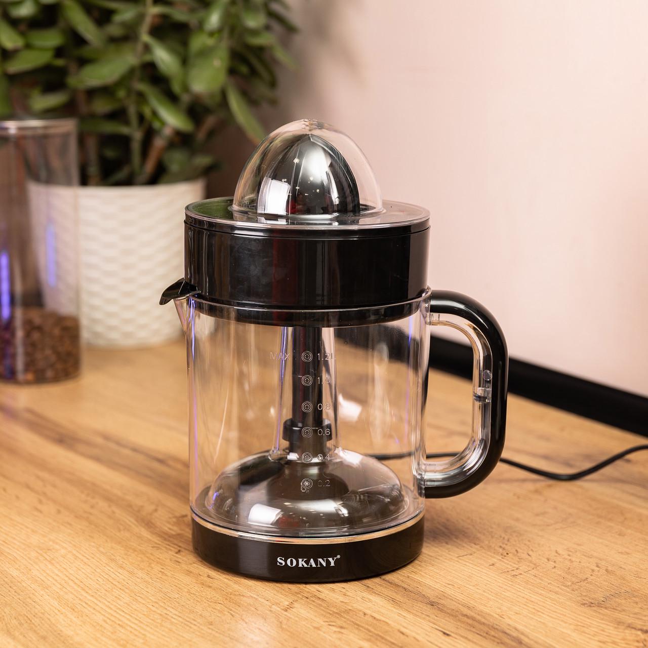 Соковыжималка Sokany электрическая 30 Вт 1,2 л (SK-CZ-626)