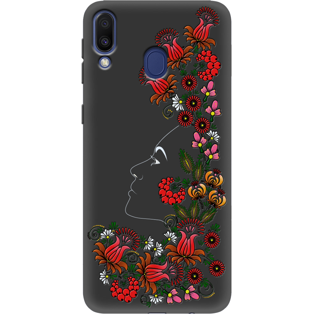 Чохол BoxFace Samsung M205 Galaxy M20 3D Ukrainian Muse Чорний силікон (36205-bk64-36624)