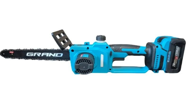 Електропила акумуляторна ланцюгова Grand АПЦ-20А/12" 4 безщітковий мотор/шини 2 шт./2хАКБ 4 Аг/кейс/масляний бак (29706505) - фото 4 Електропила акумуляторна ланцюгова Grand АПЦ-20А/12" 4 безщітковий мотор/шини 2 шт./2хАКБ 4 Аг/кейс/масляний бак (29706505) - фото 4