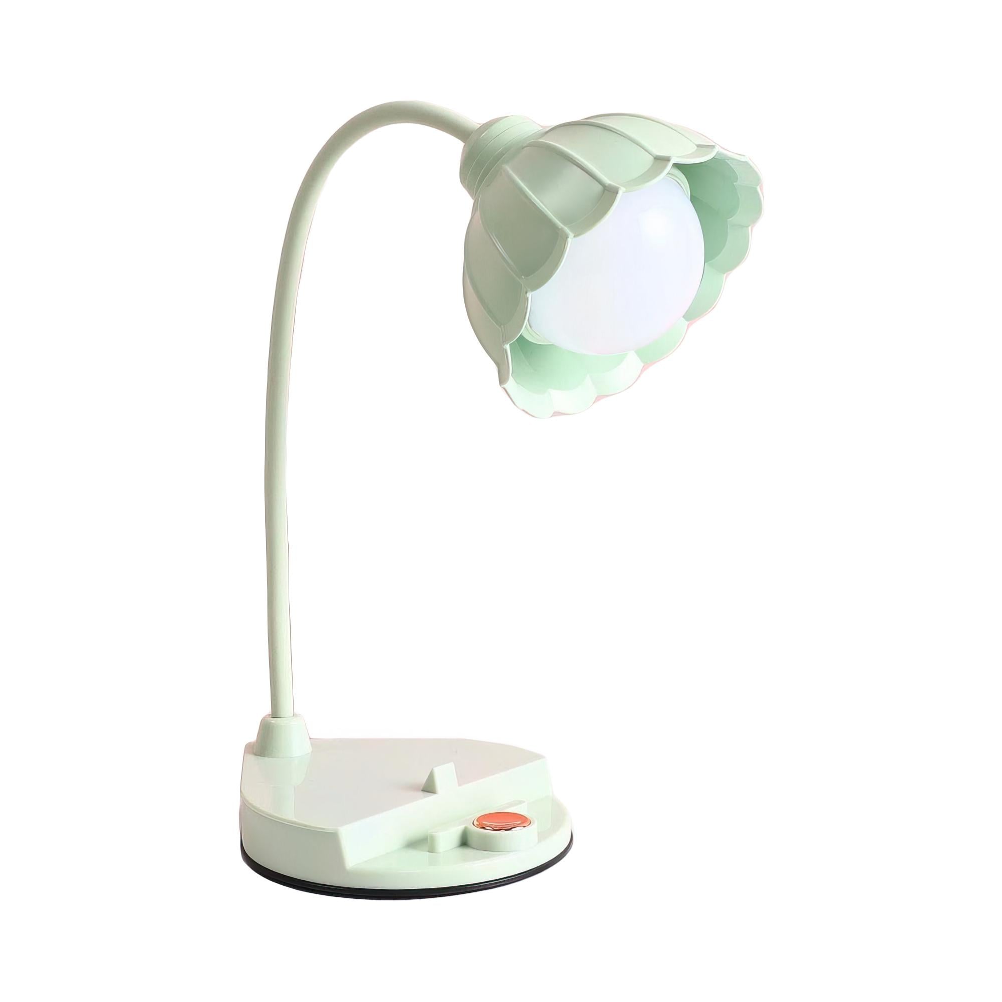Настільна акумуляторна лампа Sensor Table Lamp Квіточка LD3060B Зелений (HA-33)