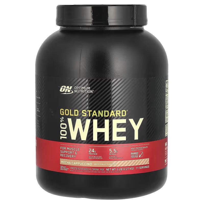 Протеин Optimum Nutrition Whey Gold Standard Mocha Cappuccino 2,3 кг Протеин Optimum Nutrition Whey Gold Standard Mocha Cappuccino 2,3 кг