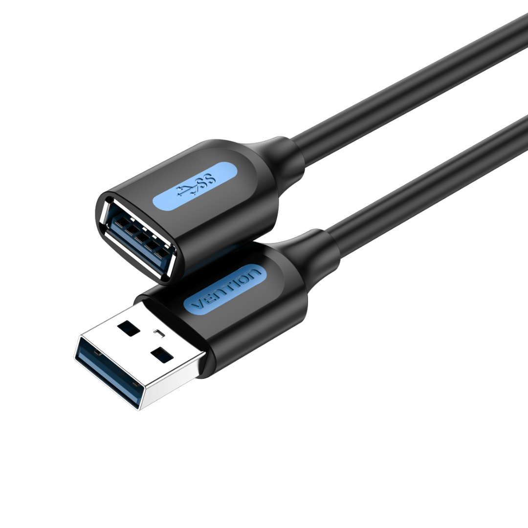 Кабель Vention USB 3.0 OTG USB3.0 0,5 м Black (CBHBD)