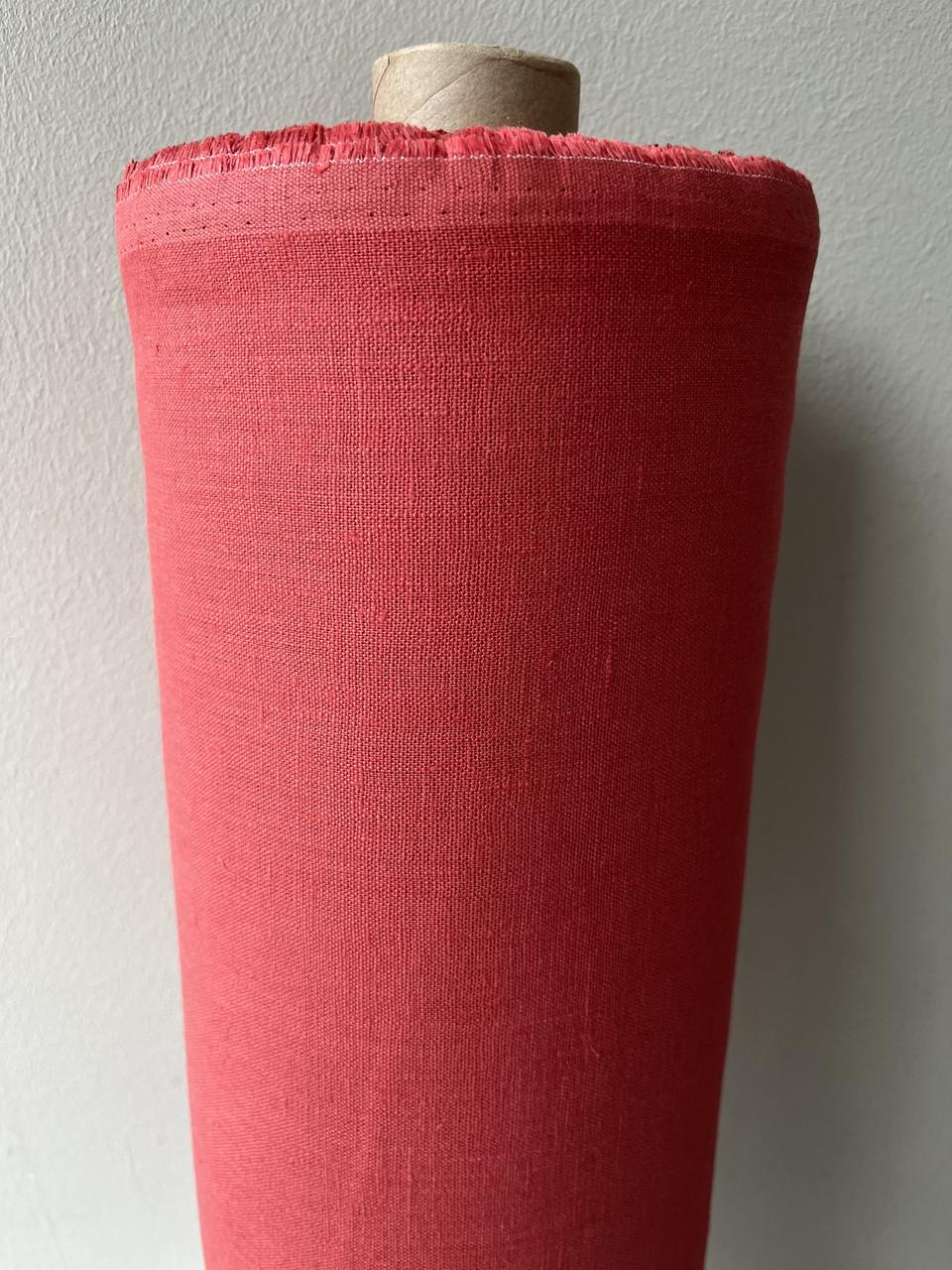 Тканина скатерна LINEN PLUS 100% льон 143 см 1584 Кораловий - фото 7 Тканина скатерна LINEN PLUS 100% льон 143 см 1584 Кораловий - фото 7