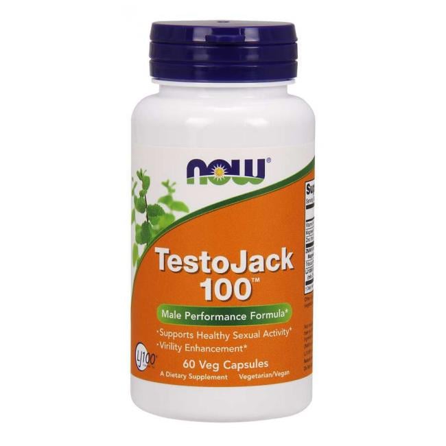 Тестобустер NOW TestoJack 100 60 veg caps