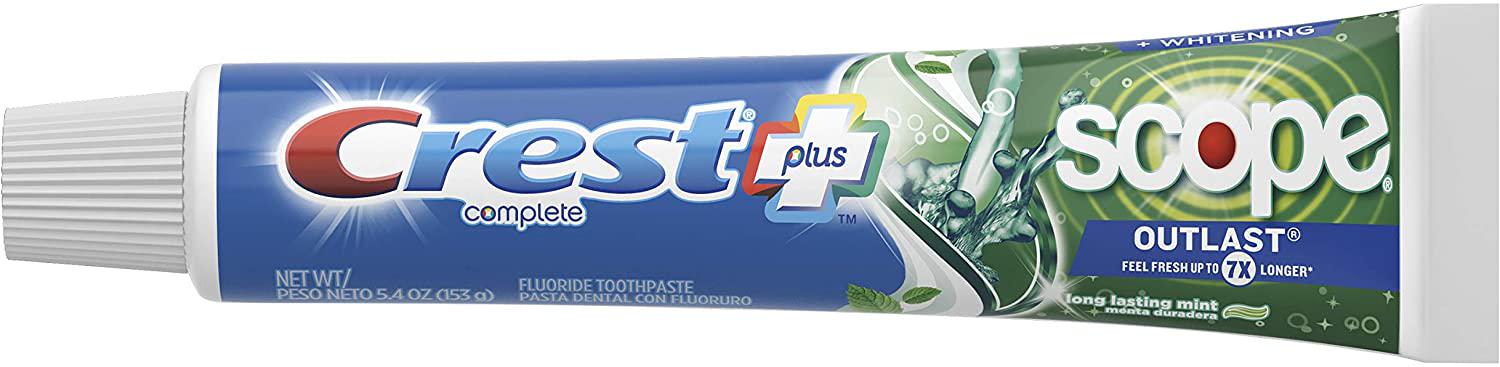 Зубная паста отбеливающая Crest Scope Outlast Toothpaste 442 г 3 шт. (46072301) - фото 3