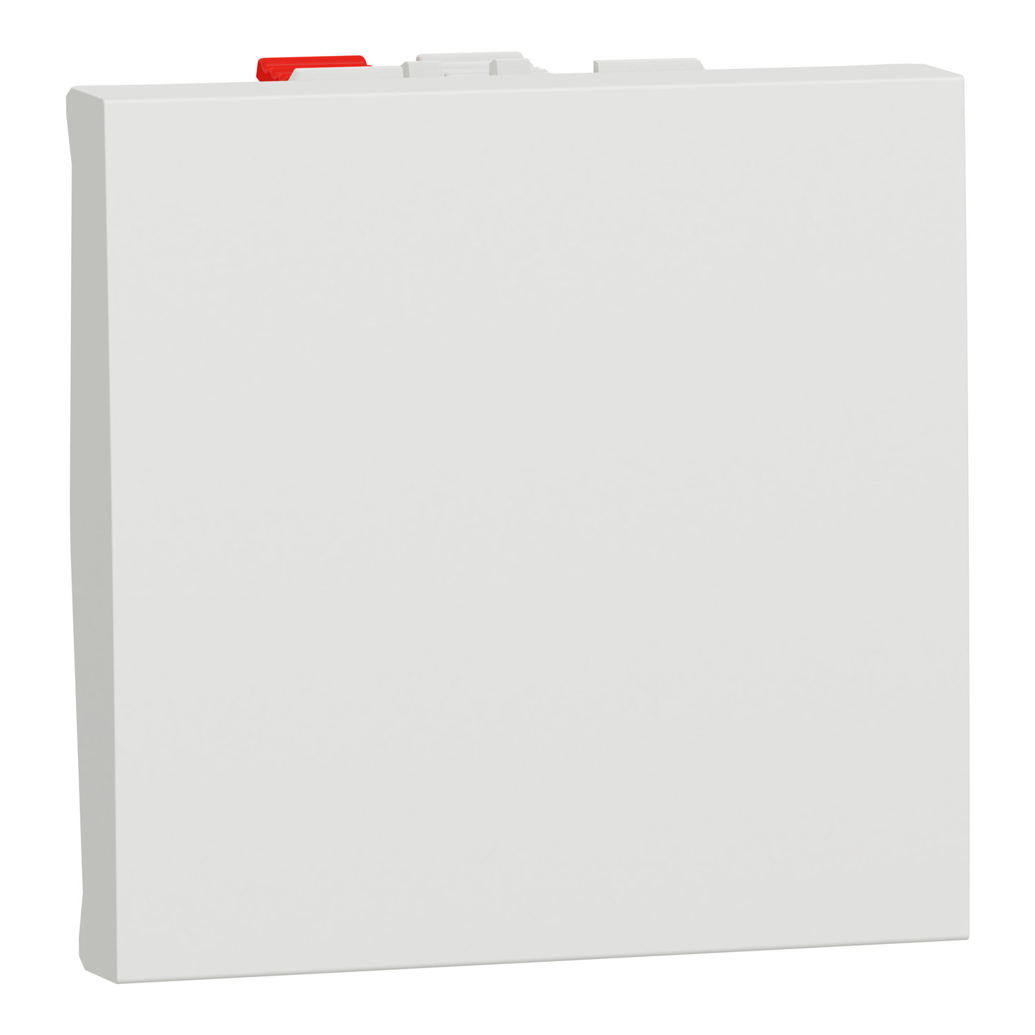Выключатель одноклавишный Schneider Electric Unica New кнопочный двухмодульный 10А Белый (NU320618)