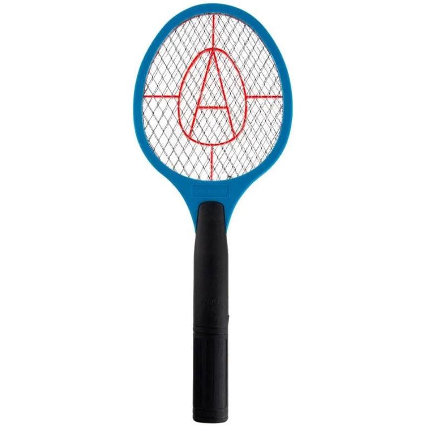 Мухобійка-ракетка електрична Annihilator від комарів і мух на батарейках Блакитний (7G-F-7432B)