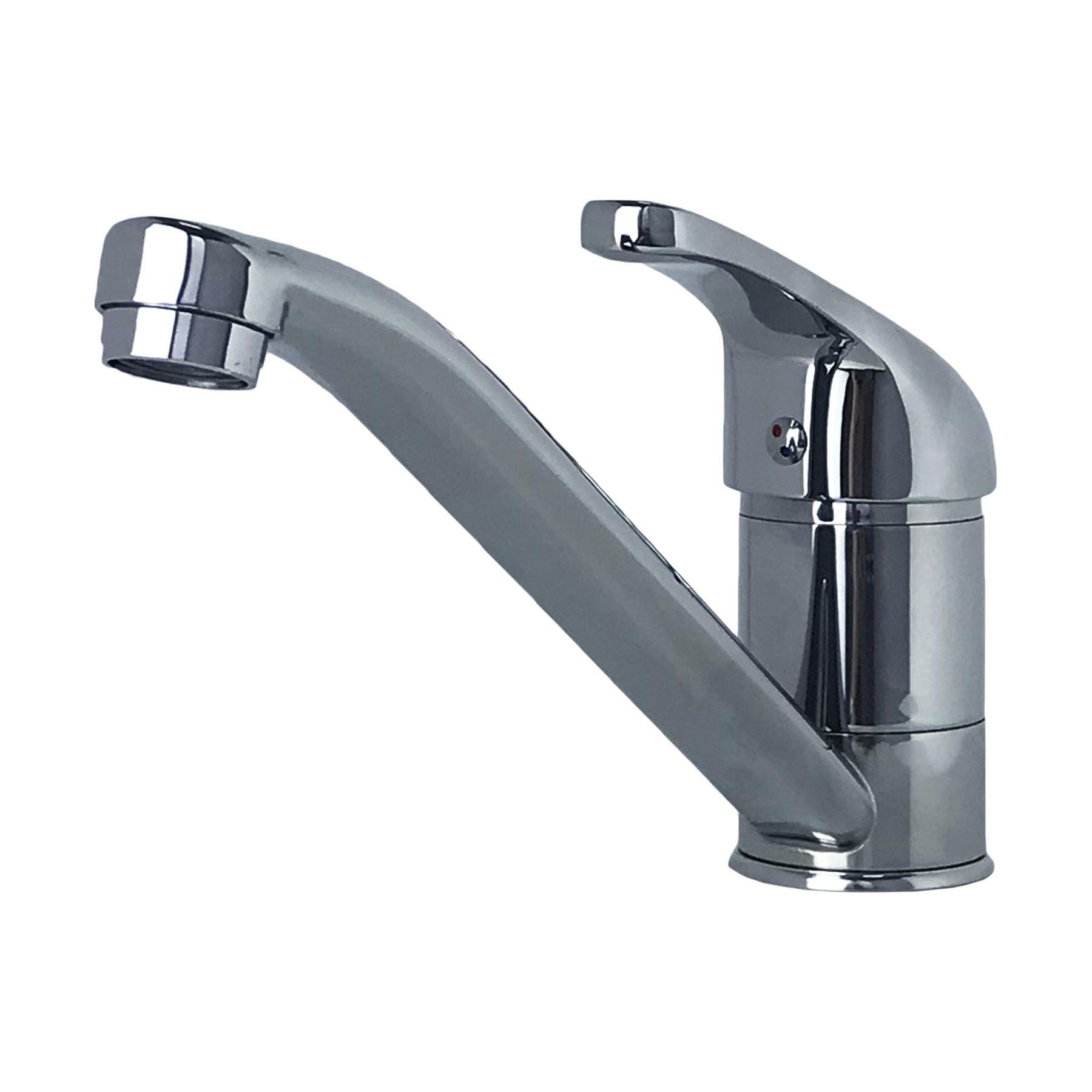 Смеситель для кухни Globus Lux Solly GLSO-0203 000010125 однорычажный Хром (108409)