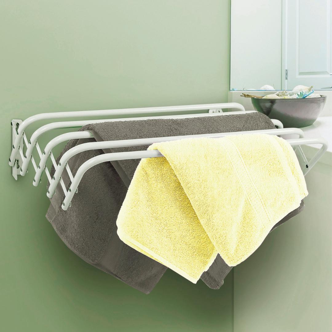 Сушарка для білизни настінна Eurogold TRIO120 0712 сталева