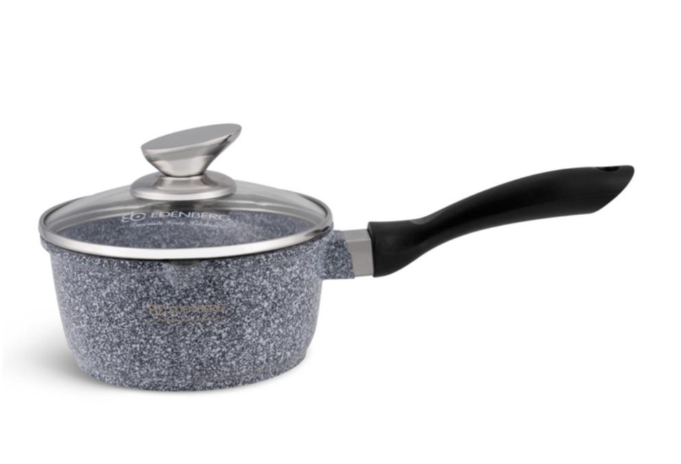 Ківш з кришкою Edenberg EB-8043 з мармуровим покриттям 1,3 л 16 см (EB-8043) - фото 6