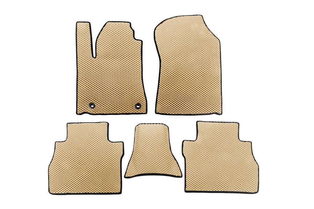 Коврики EVA для Toyota Tundra 2007-2021 гг Бежевый (128477)