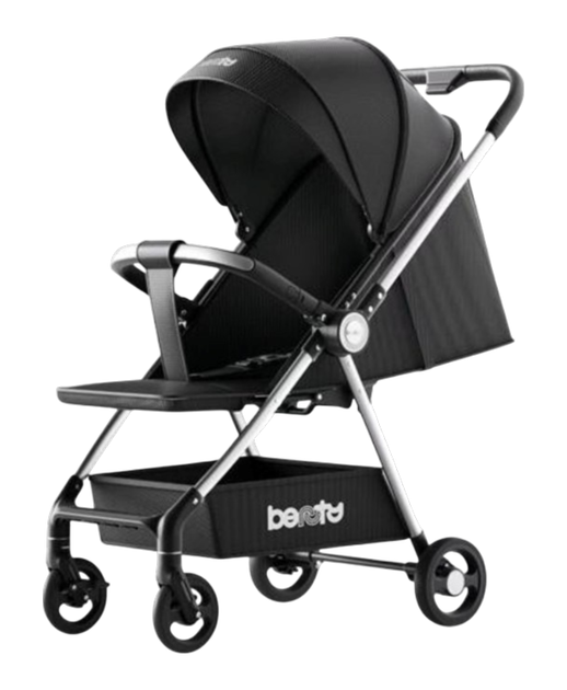 Коляска универсальная Beruty LUX 2в1 Black/Silver (PH00152)