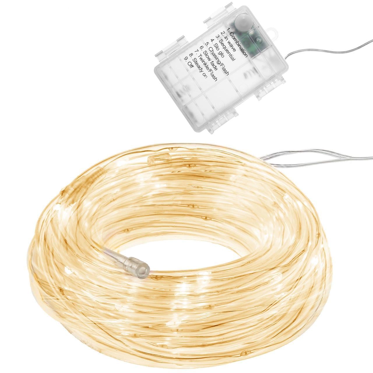 Гирлянда дюралайт Springos Rope Lights 5 м 50 led Warm White (CL0857 s-vida L)