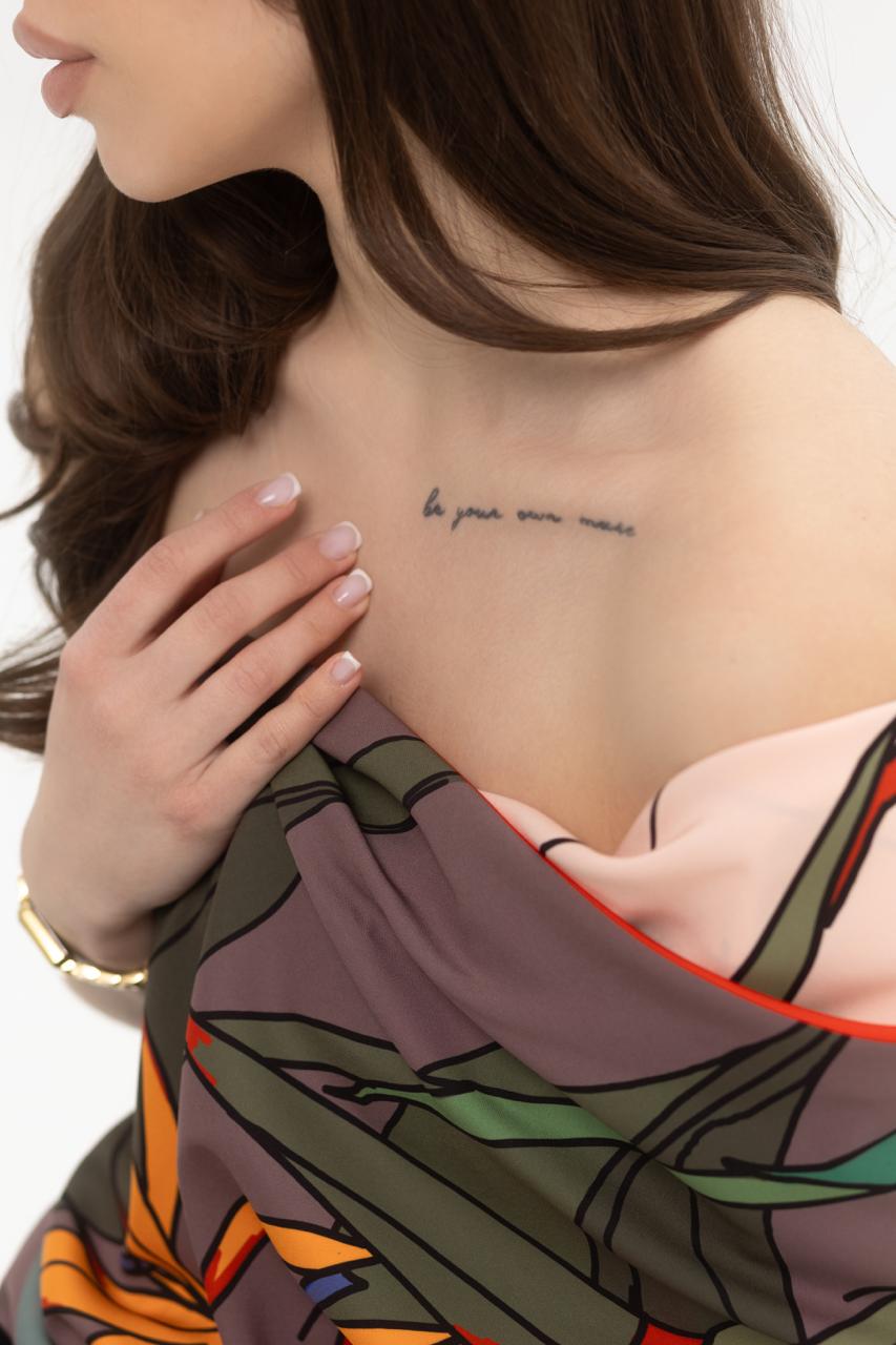 Платок Стрелиция шелковый односторонняя печать 55х55 см Разноцветный (27558046) - фото 7 Платок Стрелиция шелковый односторонняя печать 55х55 см Разноцветный (27558046) - фото 7