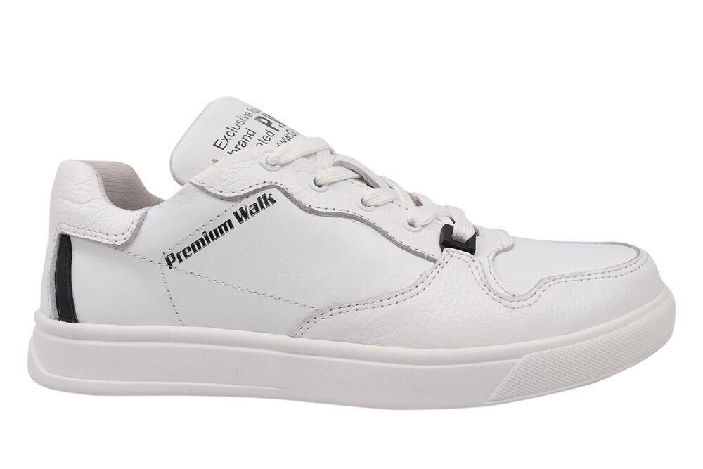 Кеди чоловічі Golovin зі шкіри на низькому ходу на шнурівці р. 42 Білий (133-21DTC) - фото 3 Кеди чоловічі Golovin зі шкіри на низькому ходу на шнурівці р. 42 Білий (133-21DTC) - фото 3