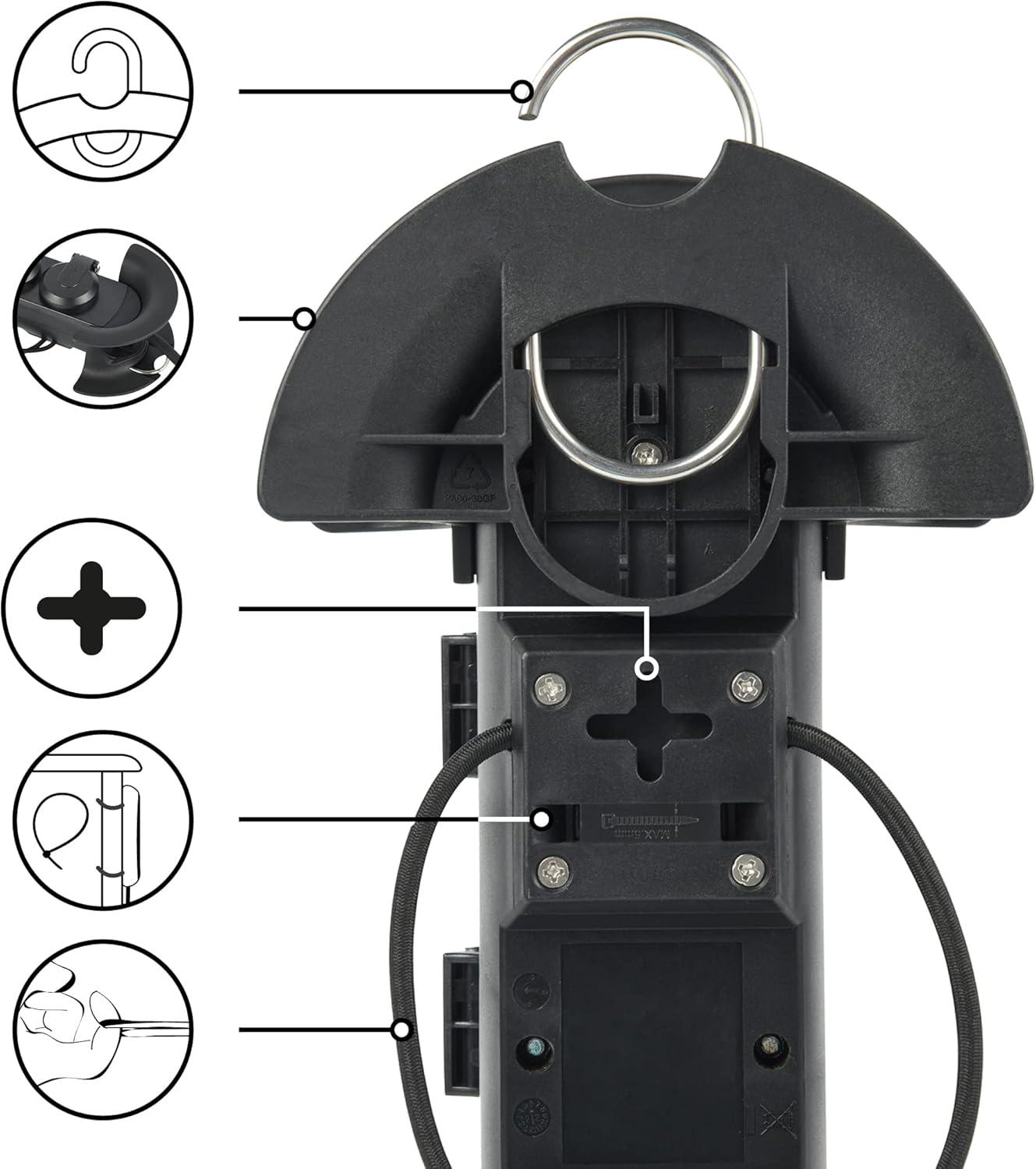 Подовжувач Electraline 3 розетки 10 м 3х1,5 мм² IP44 - фото 3 Подовжувач Electraline 3 розетки 10 м 3х1,5 мм² IP44 - фото 3