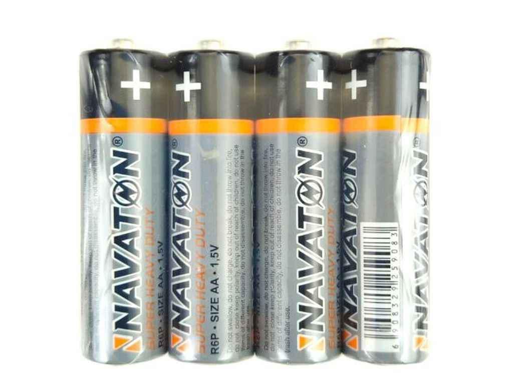 Батарейка солевая NAVATON R03 Super Heavy Duty 4AA-R6P-4S 4 шт. (1072931) Батарейка солевая NAVATON R03 Super Heavy Duty 4AA-R6P-4S 4 шт. (1072931)