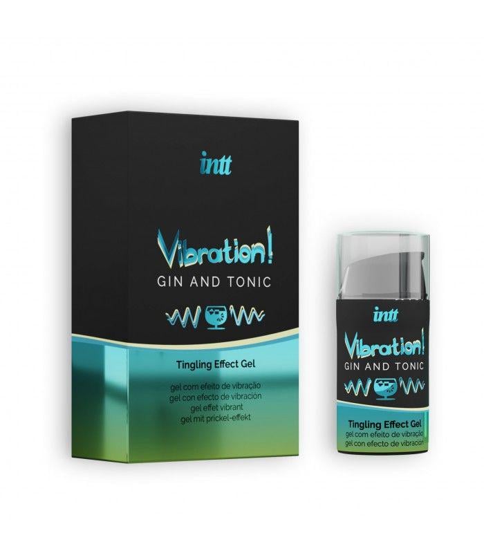Гель з ефектом вібрації Intt Vibration Gin Tonic 15 мл - фото 2