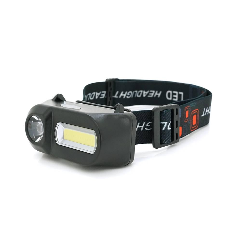 Ліхтарик налобний Voltronic KX-1804,2 Cob White+Red 6 режимів ip44 Type-C кабель 6500K (28431)
