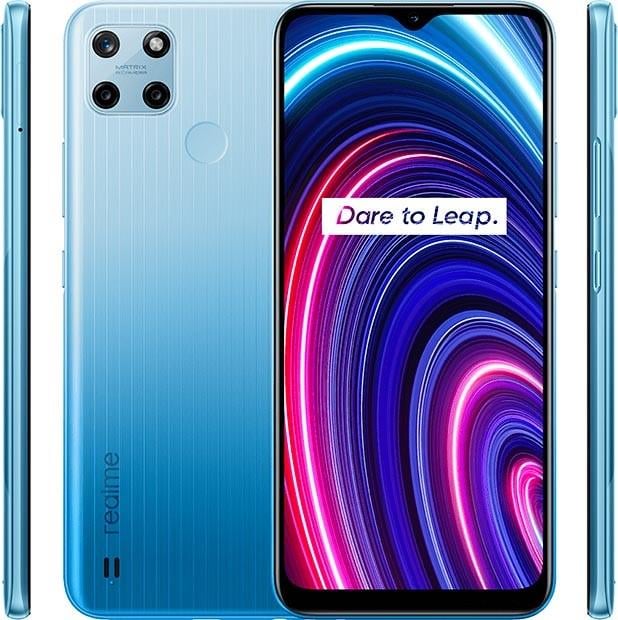 Смартфон Realme C25Y 4/128Gb Glacier Blue - фото 2