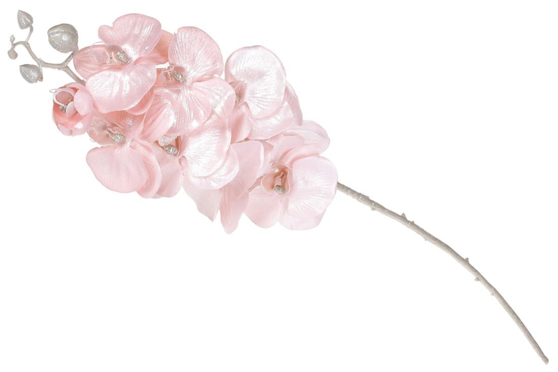 Декоративная ветвь Bonadi Орхидея 77 см Светло-розовый (709-397)