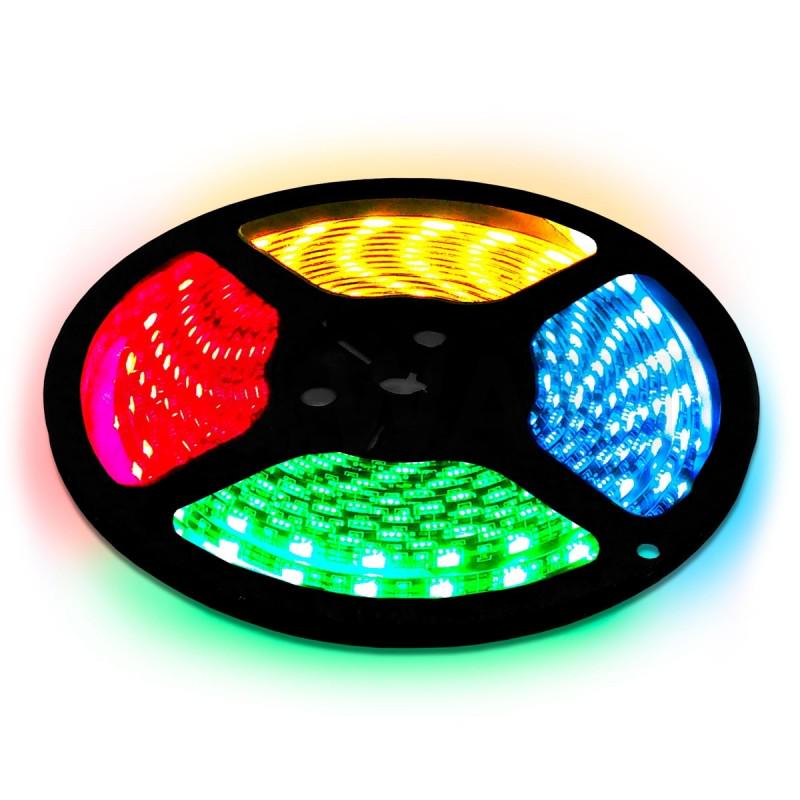 Стрічка світлодіодна smd 5050 RGB з пультом 12 V (1-1-3507) - фото 3