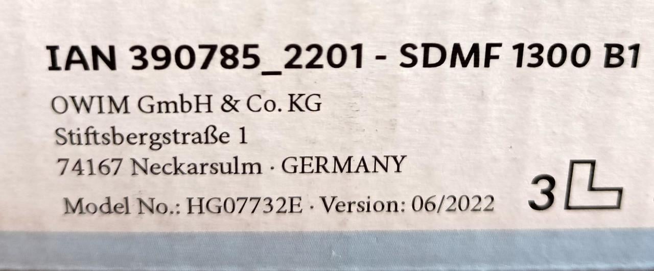 Паровой утюг для одежды с щеткой Silver Crest SDMF 1300 B1 1400 Вт Black/Blue - фото 10