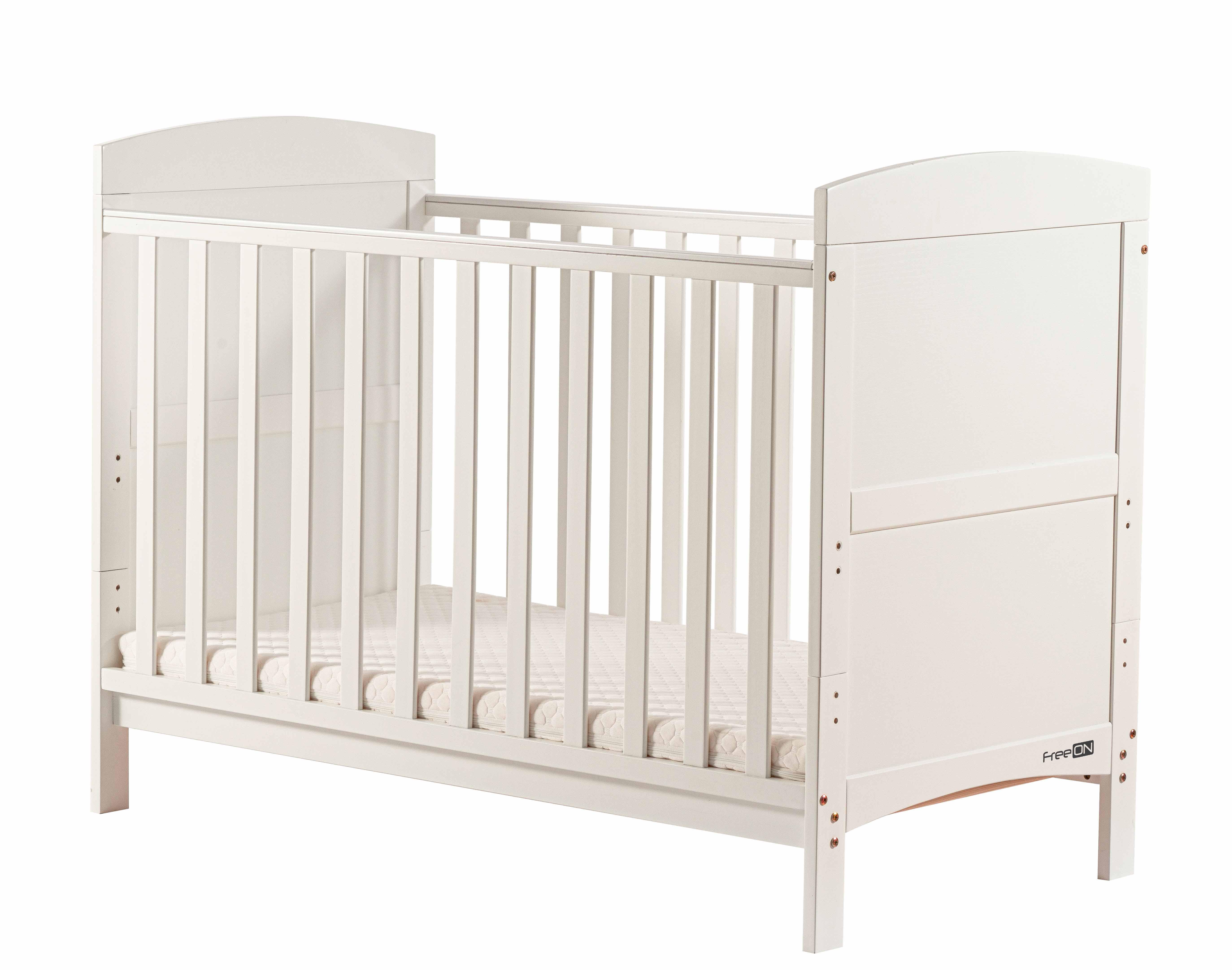 Дитяче ліжко FreeON Lory 120х60 см Білий