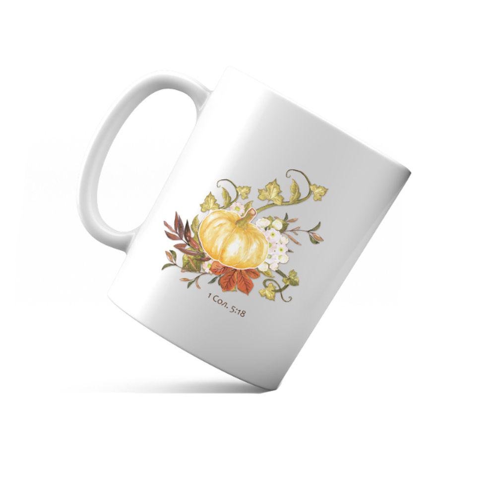 Кружка керамическая Благодарность складывайте за все 350 мл (хрч0025у)